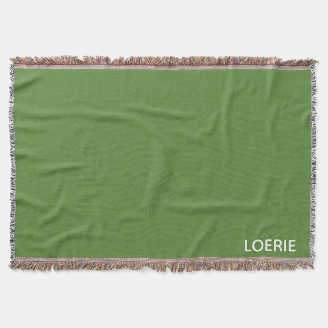 Lounge grüne Farbe Decke (Vorderseite)