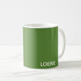 Lounge grüne Farbe Kaffeetasse