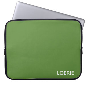 Lounge grüne Farbe Laptopschutzhülle