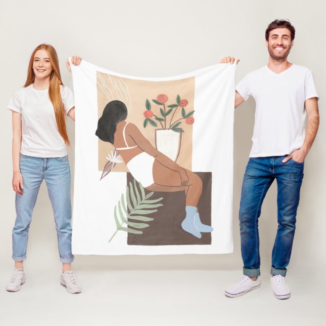 Lounges Fleecedecke (Beispiel)