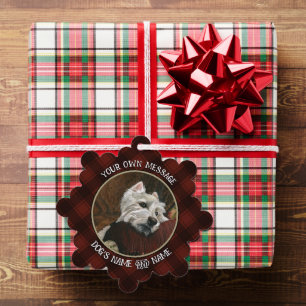 Lounging Westie auf Sofa Ornament Karte