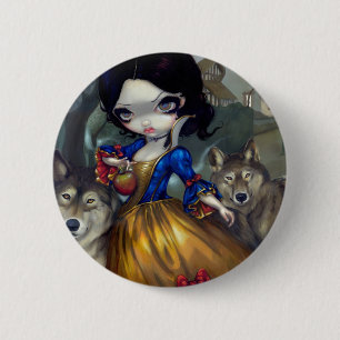 "Loup-Garou: Blanche Neige" Knopf Button