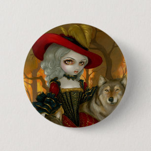 "Loup-Garou: d'Automne" Knopf Button
