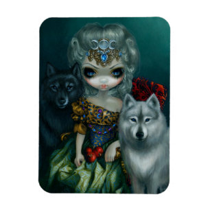 "Loup-Garou:  La großes Prêtresse" Flexmagnet Magnet