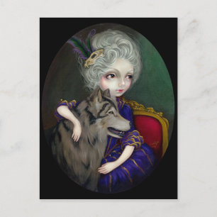 "Loup-Garou: Le Portrait" Postkarte