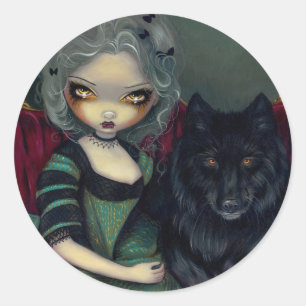 "Loup-Garou: Noir" Aufkleber