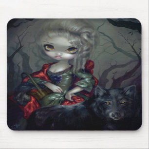 "Loup-Garou: Rouge" Mousepad Le Petit Chaperon