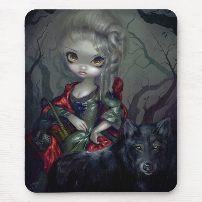 "Loup-Garou: Rouge" Mousepad Le Petit Chaperon (Vorne)