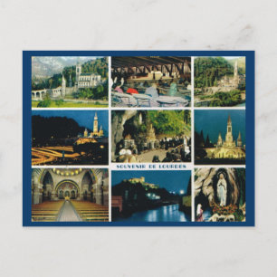 Lourdes, Multiview Postkarte