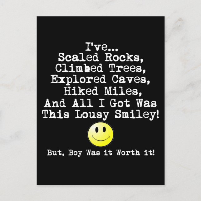 Lousy Postkarte (Vorderseite)