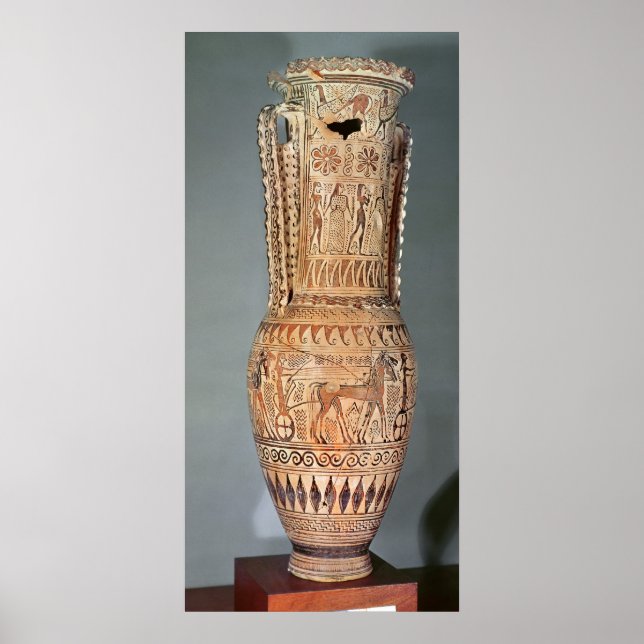 Loutrophoros mit Sphinx Poster (Vorne)