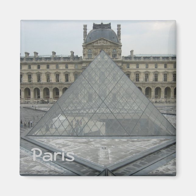 Louvre Magnet (Vorne)