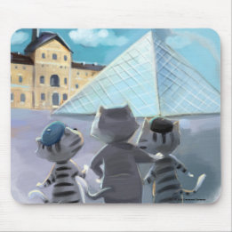Louvre Mouse Pad Mousepad