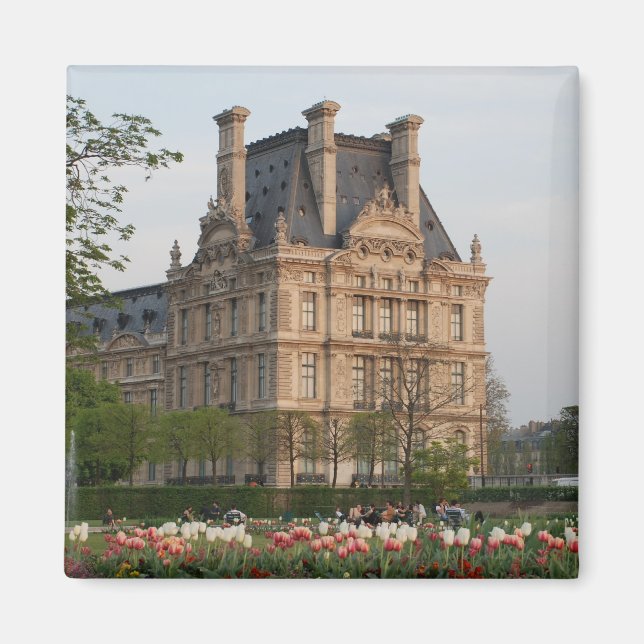 Louvre Museum Magnet (Vorne)