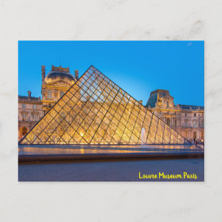 Louvre Museum Paris Postkarte