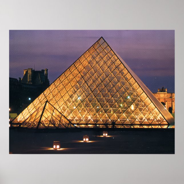 Louvre-Museum Poster (Vorne)
