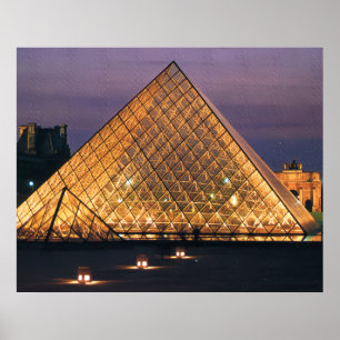 Louvre-Museum Poster