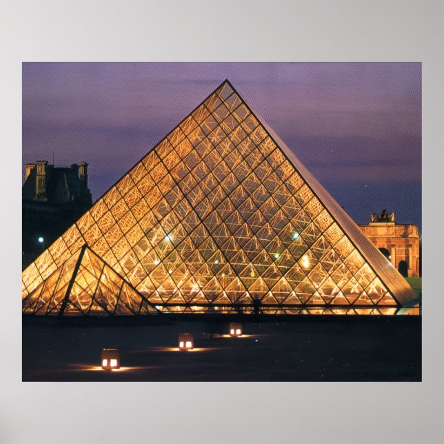 Louvre-Museum Poster (Vorne)