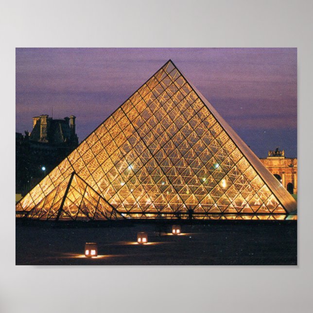 Louvre-Museum Poster (Vorne)