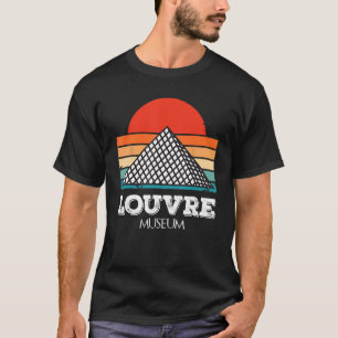 Louvre Museum Sunrise in Paris Liebe in Frankreich T-Shirt