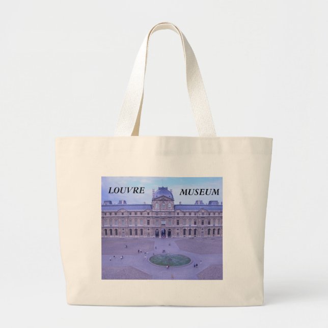 LOUVRE MUSEUM TOTE BAG JUMBO STOFFBEUTEL (Vorne)