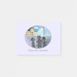 Louvre Notes 4" x 3"- Enjoy Post-it Klebezettel