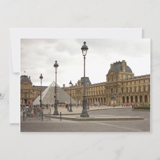 Louvre. Paris, Frankreich (Vorderseite)