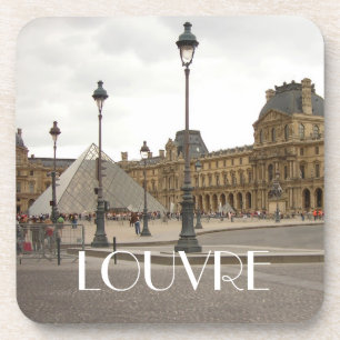 Louvre. Paris, Frankreich Getränkeuntersetzer