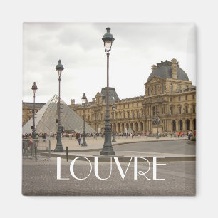 Louvre. Paris, Frankreich Magnet