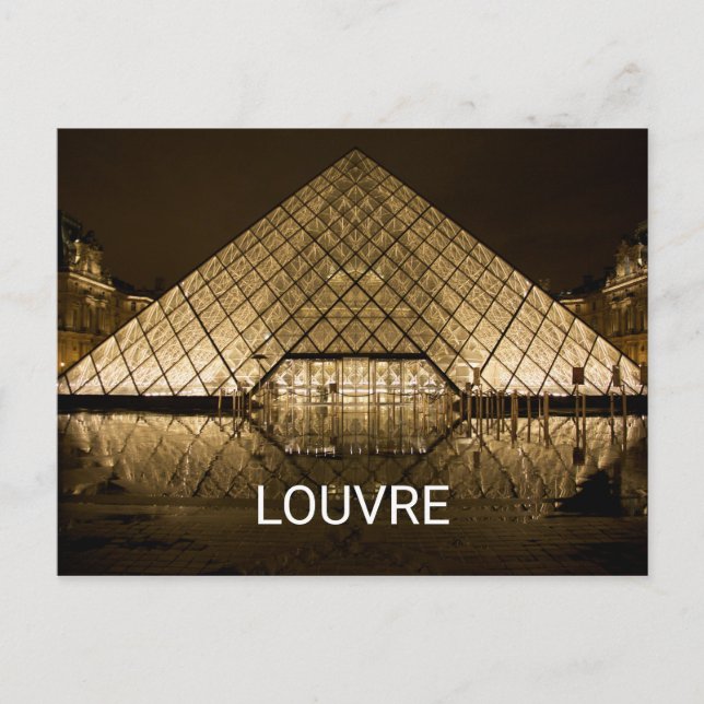 Louvre, Paris/Frankreich Postkarte (Vorderseite)