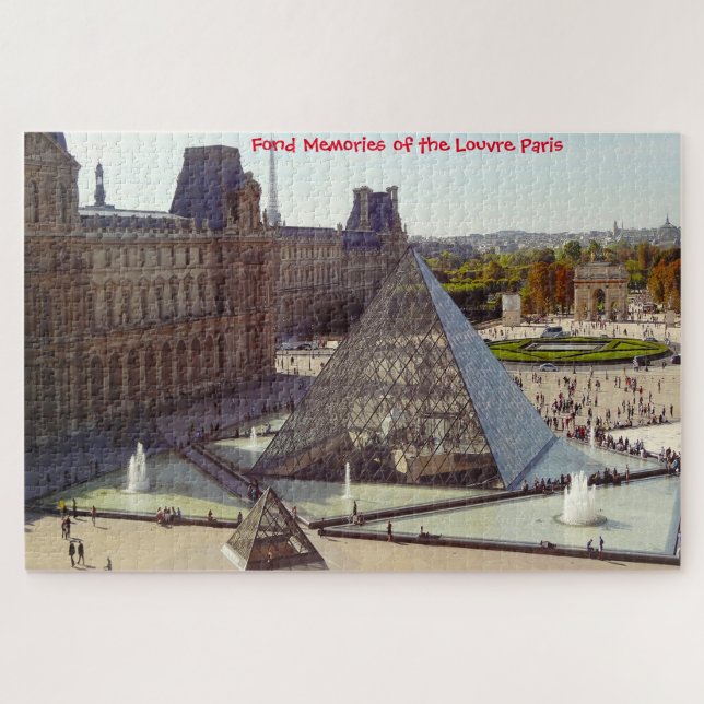 Louvre Paris. Jigsaw Puzzle (Horizontal)