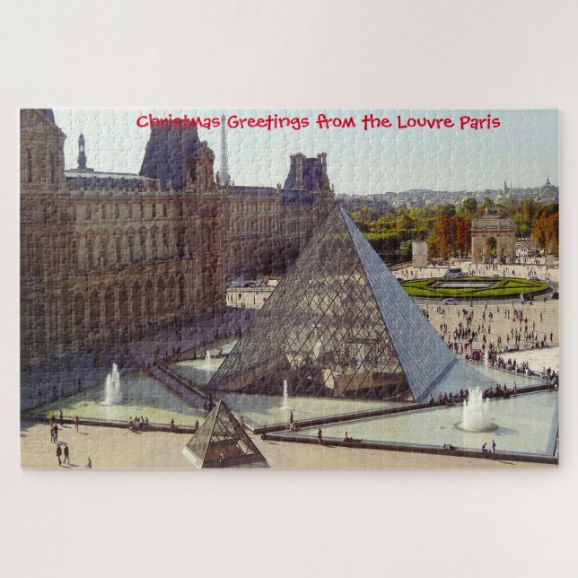 Louvre Paris. Jigsaw Puzzle (Horizontal)