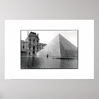 Louvre, Paris Poster