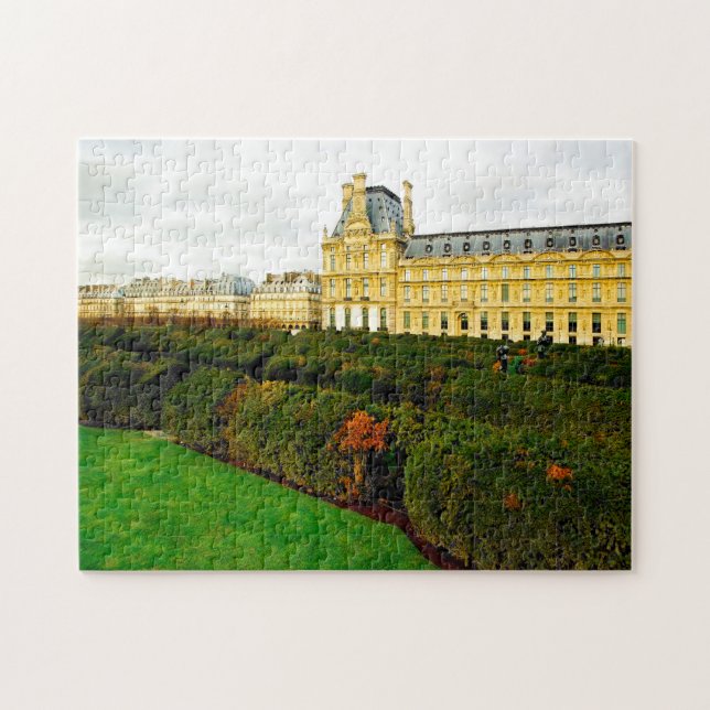 Louvre Paris. Puzzle (Horizontal)