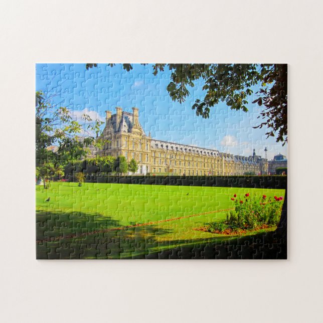Louvre Paris. Puzzle (Horizontal)