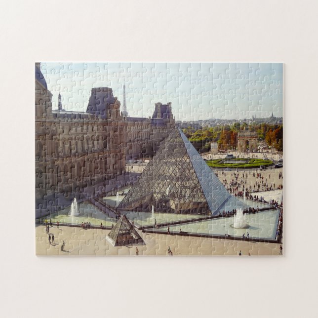 Louvre Paris. Puzzle (Horizontal)