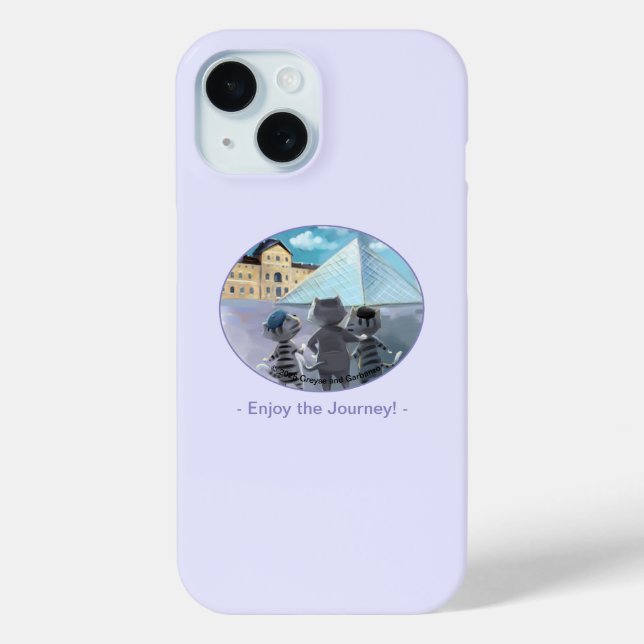 Louvre Phone Case - Genießen (Verschiedene) (Rückseite)