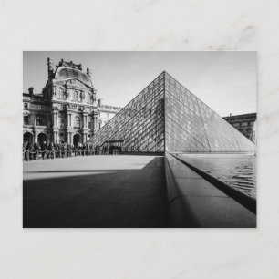 Louvre Pyramid 2 Postkarte