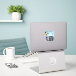 Louvre Vinyl Sticker (verschiedene Größen)