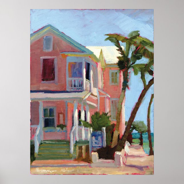 Louys Backyard Prints Poster (Vorne)