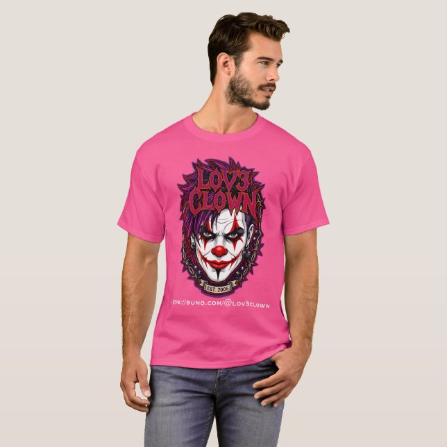 LOV3 CLOWN LOV3 GRENADE T-Shirt (Vorne ganz)