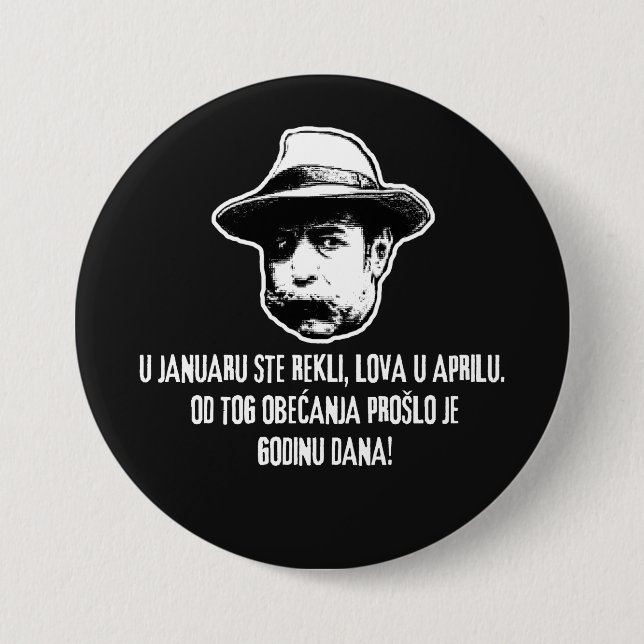 Lova im April  Button (Vorderseite)