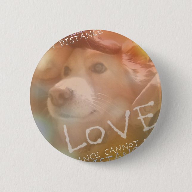 love缶バッチ button (Vorderseite)