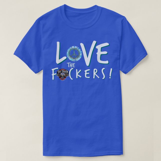 LOVE 007 The Farm Liberty Missouri USA Bar Honky-t T-Shirt (Design vorne)
