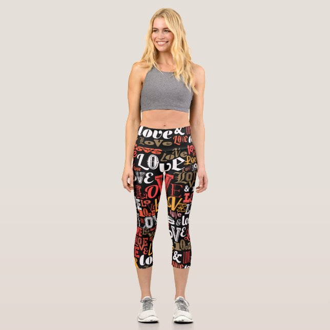 Love 2 capri leggings (Vorderseite)