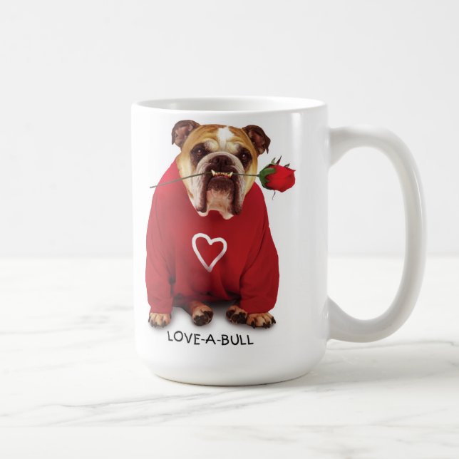 LOVE-A-BULL Tasse (Rechts)