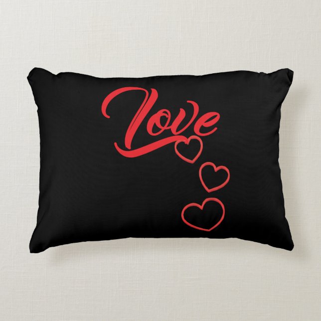 Love Accent Pillow Dekokissen (Vorderseite)