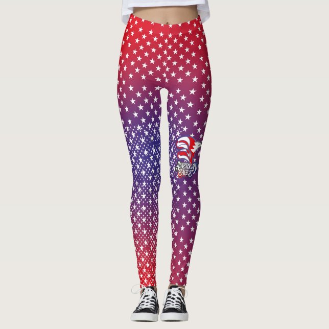 LOVE AMERICAN EAGLE BY MASANSER LEGGINGS (Vorderseite)