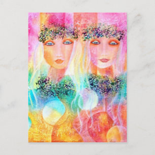 Love and Aloha Postcard Postkarte