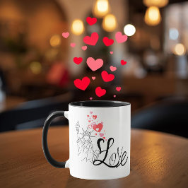 Love and Monument Personalized Mug Tasse